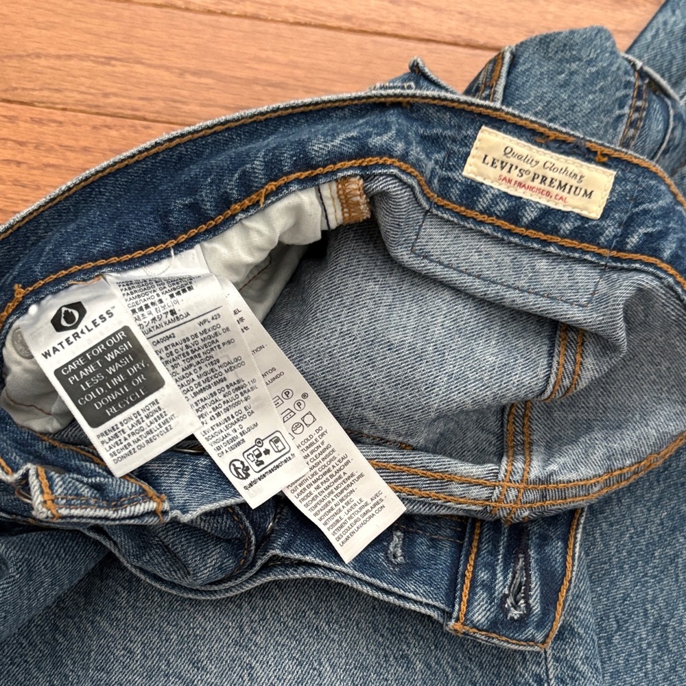 Levi's Premium Denim Jeans in Classic Blue